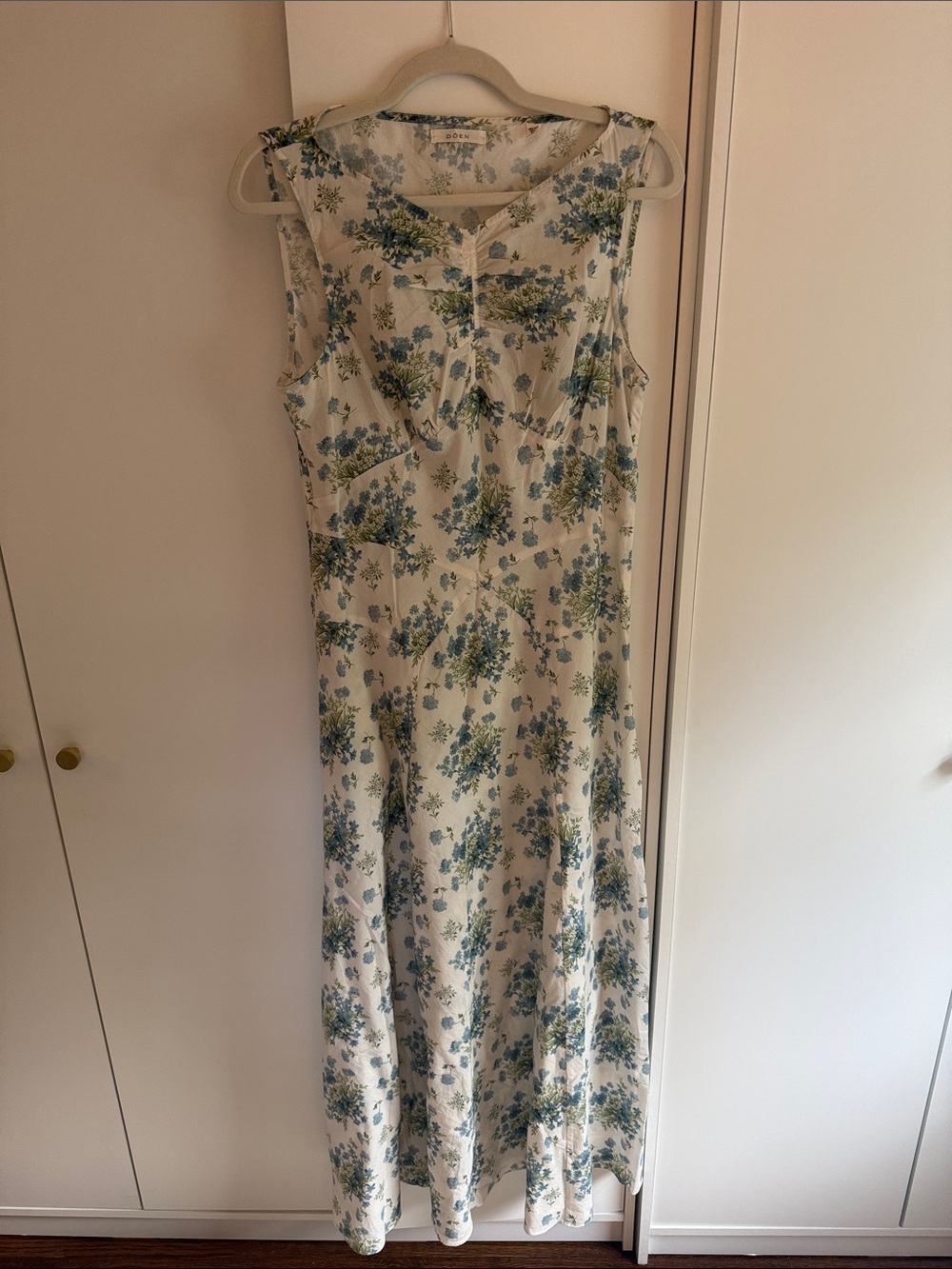 Doen Bruna Dress Cream Lantana Floral print